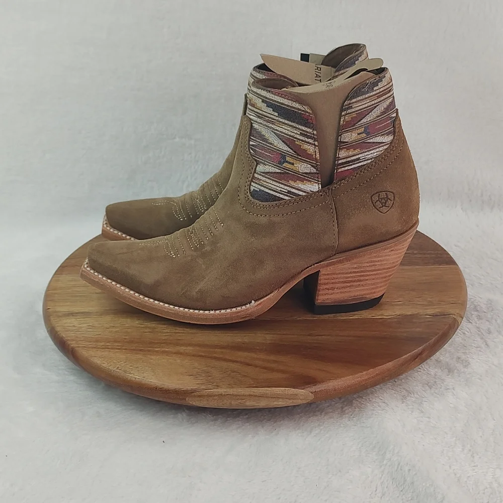 Ariat Hazel‎ Chimayo Santa Fe Booties New Boots Cowgirl